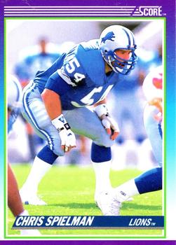 Chris Spielman Detroit Lions 1990 Score NFL #191